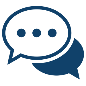 talk bubble icon