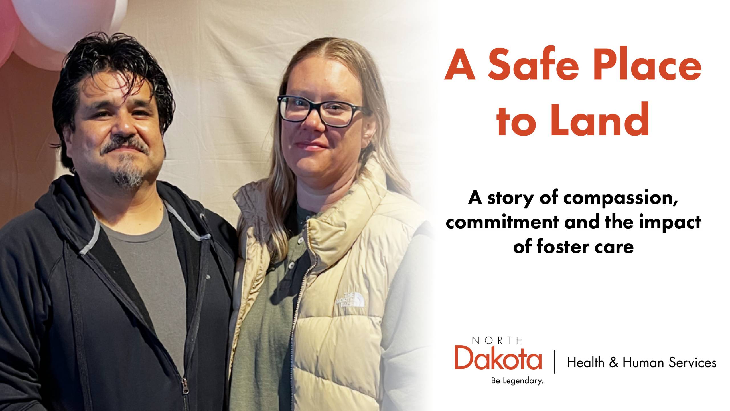 Paul and Amber Concha, a couple who provides foster care