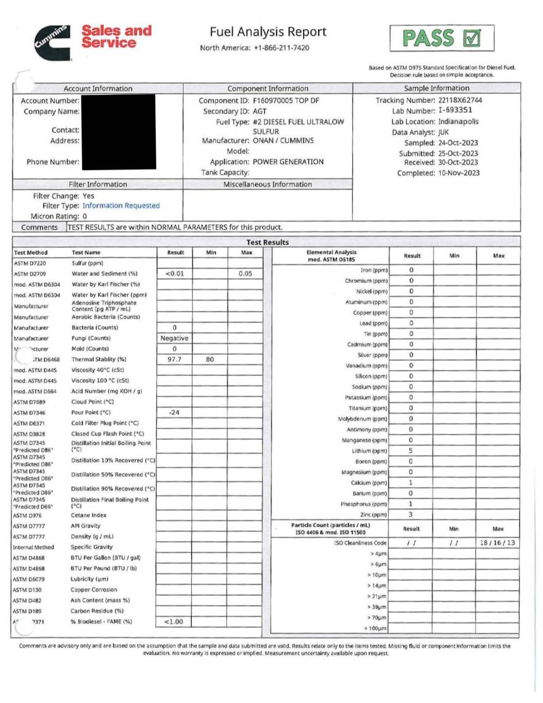 Page 5 Generator service documents.