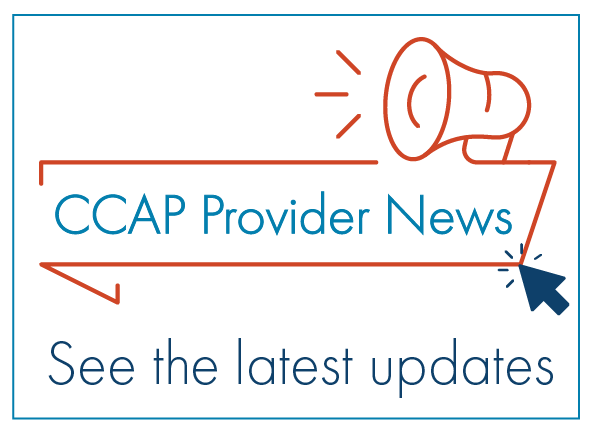 Button for CCAP provider news