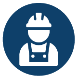 Icon of construction worker