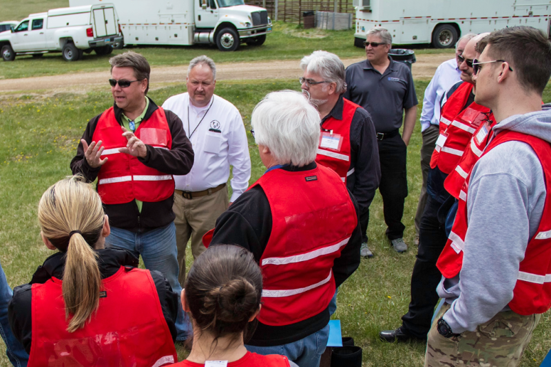 Emergency Workers Gather