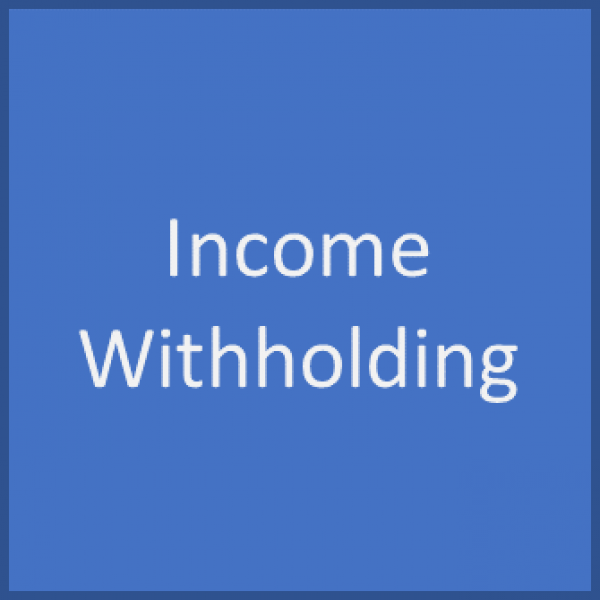 Income Withholding