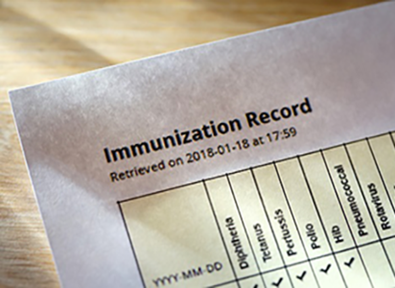 Immunization record