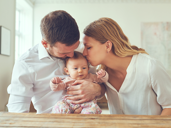 young family