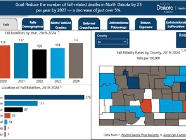 Injury data dashboard