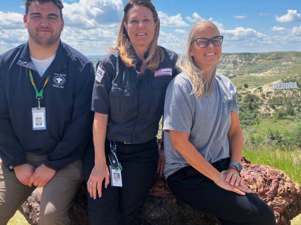 Members of the Emergency Preparedness and Response team pose for a photo