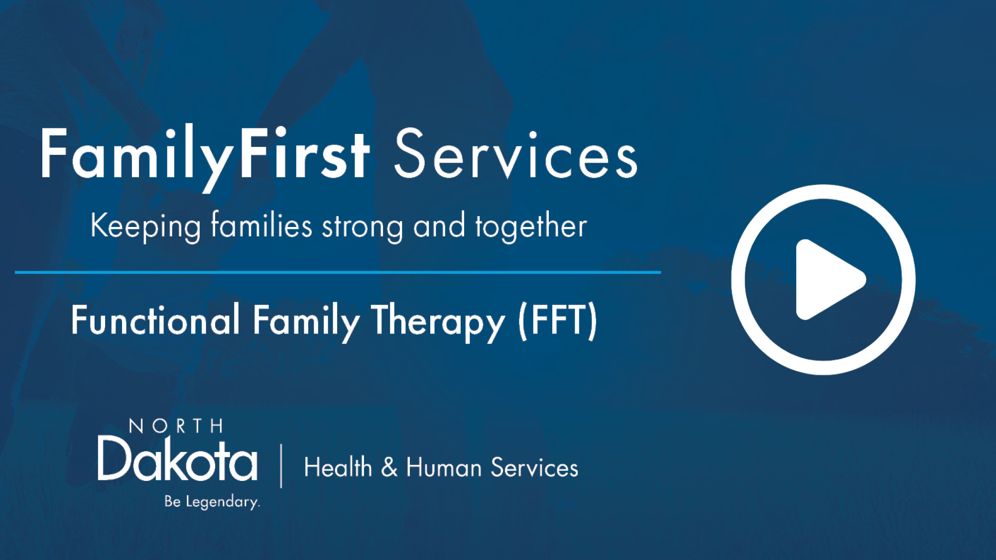 Video of Functional Family Therapy