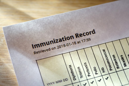 Immunization record