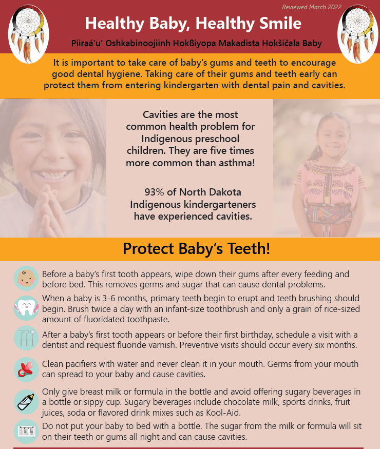 Healthy Baby Healthy Smile Flyer