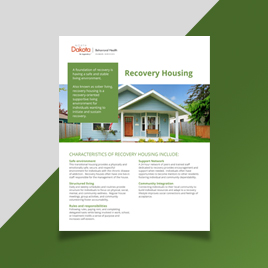 Recovery Housing One Pager