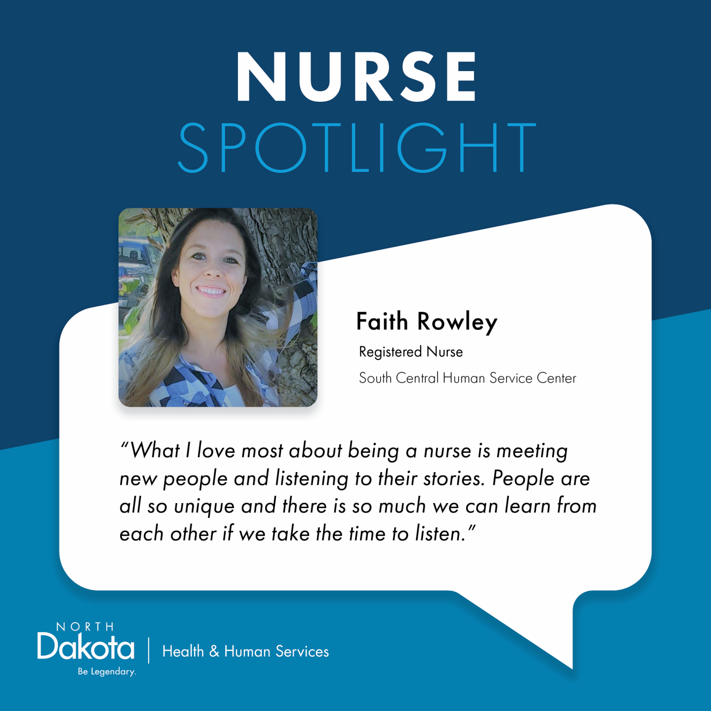 Nurse Spotlight: Faith Rowley