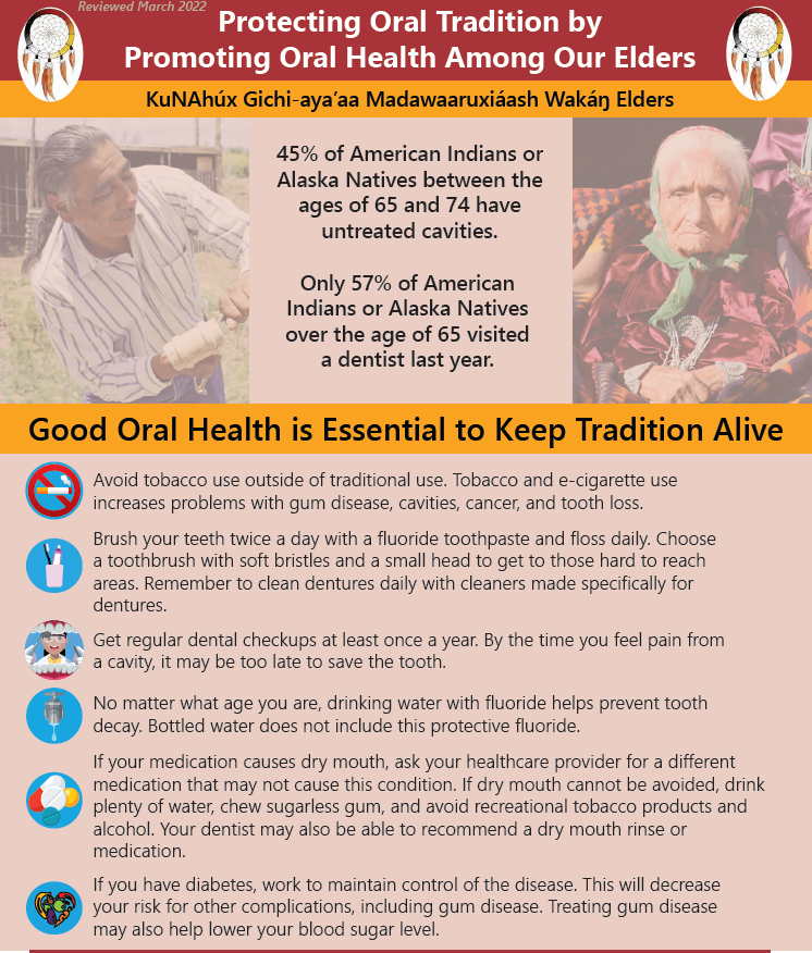 Protecting Oral Tradition by Promoting Oral Health Among Our Elders