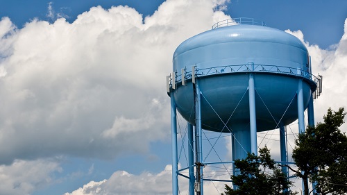 City water tower