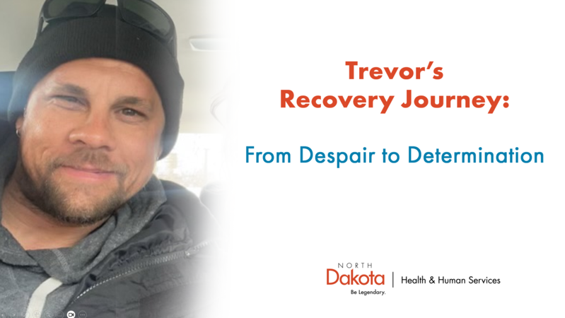 man named Trevor Bolme and title of article Trevor's Recovery Journey