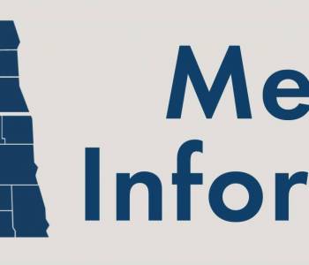 map of North Dakota next to heading Measles Information