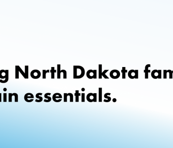 banner with box of food and the ND Response logo